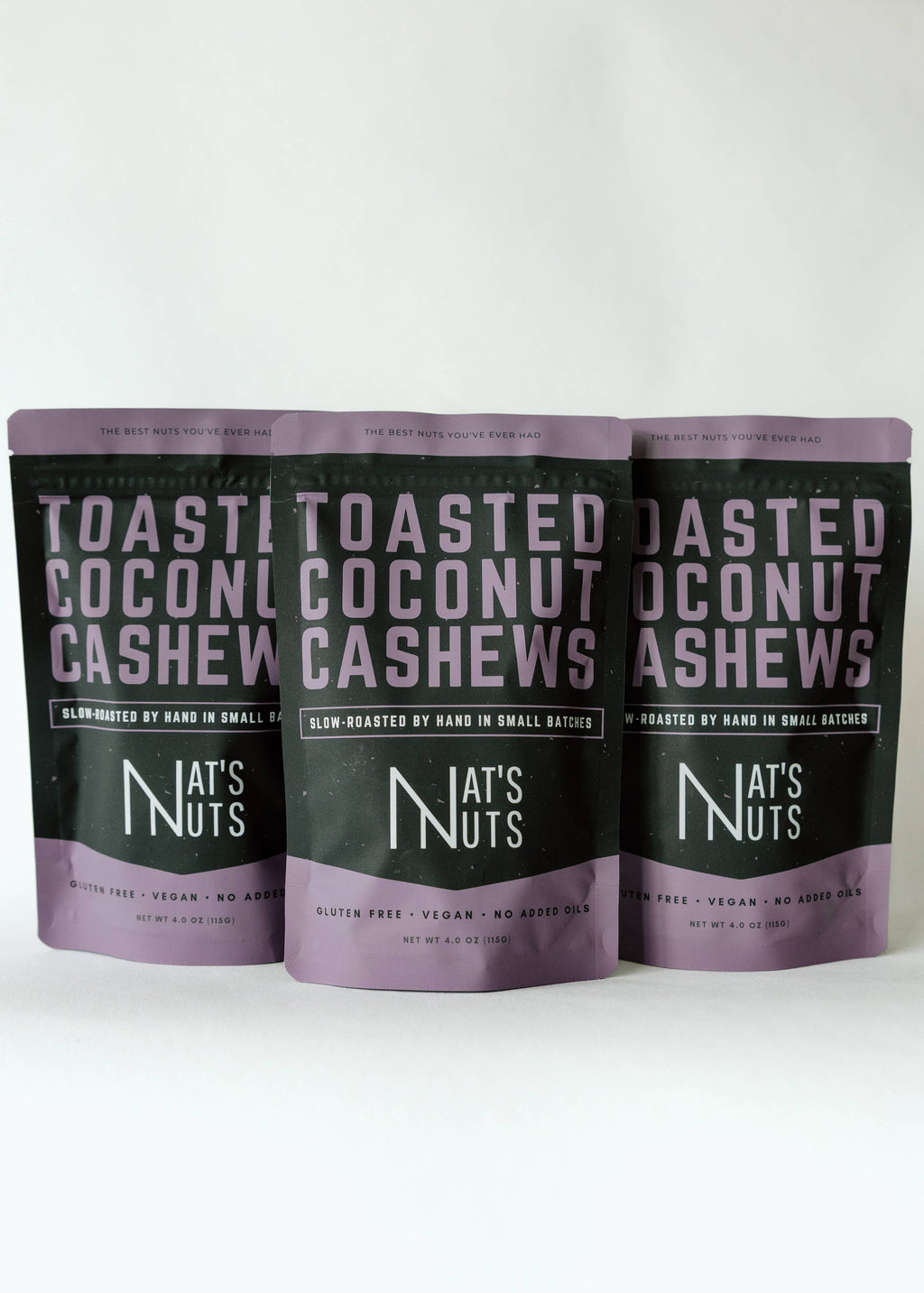Toasted Coconut Cashews | 12-Count Gourmet Roasted Nuts