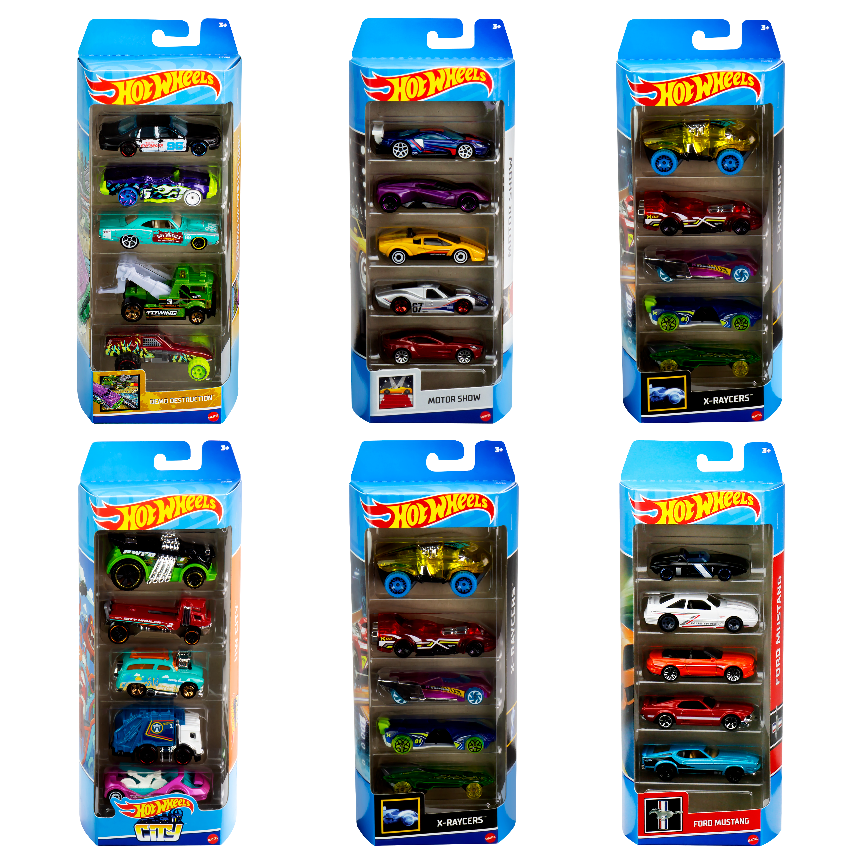 Hot Wheels 5-Car Pack Assortment
