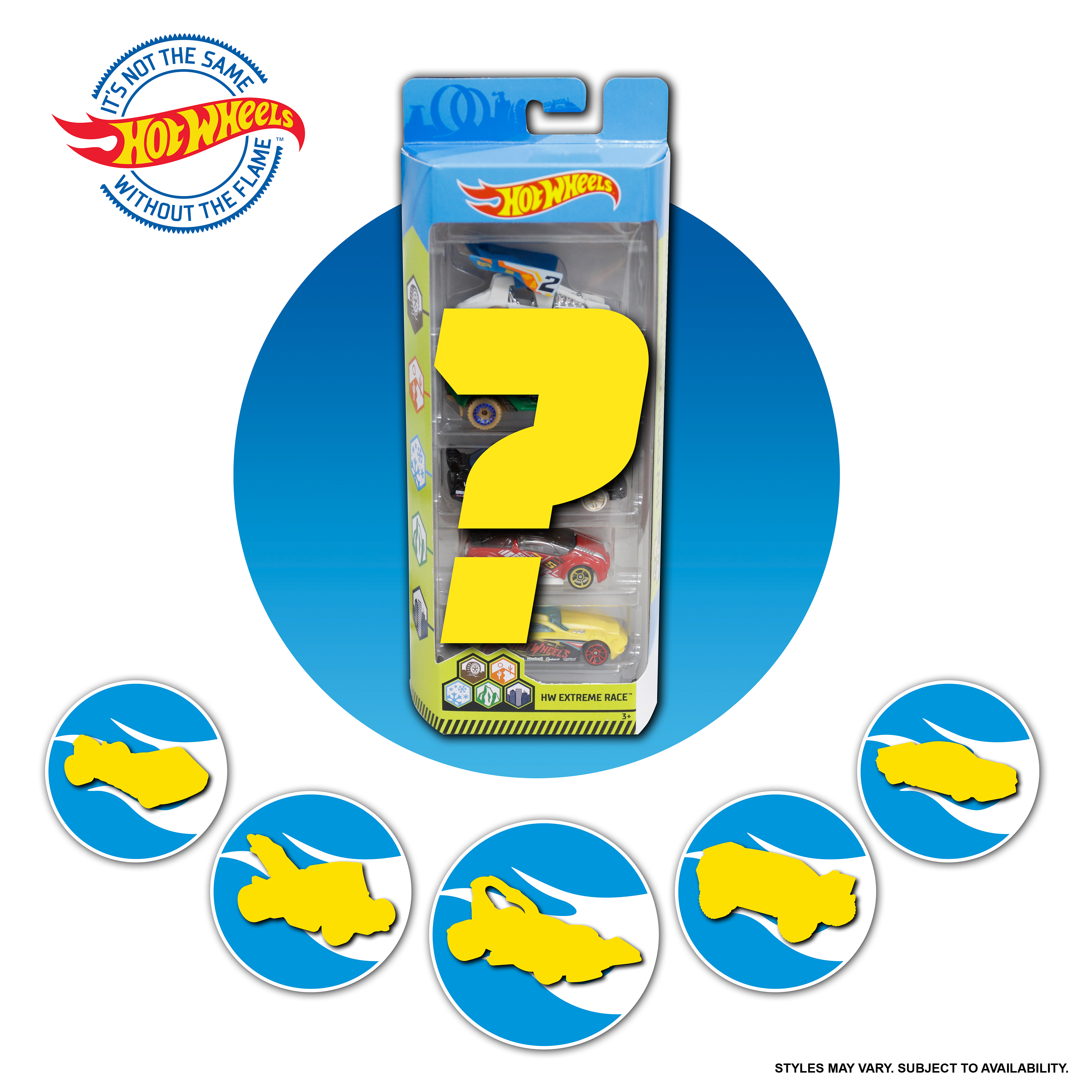 Hot Wheels 5-Car Pack Assortment